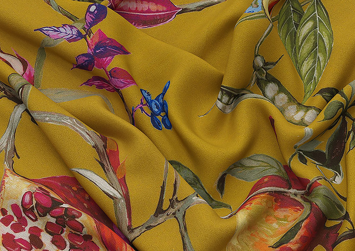 Kensington, Mustard - Twist&Fit Roman Blind - Image 4